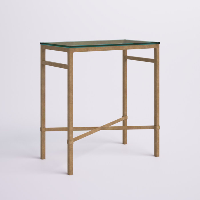 Etta Avenue™ Genevieve Glass End Table & Reviews Wayfair Canada